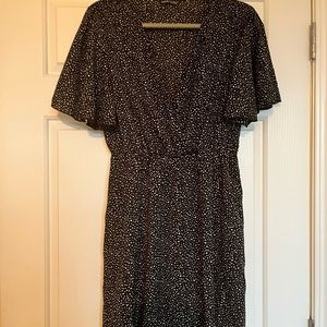 Shein Black & White Polka Dot Dress